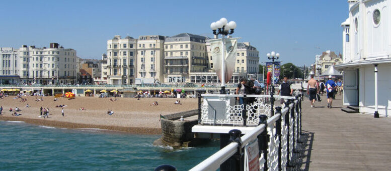 Brighton Beach from the Pier Brighton Beach from the Pier