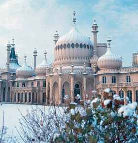 Snowy Royal Pavilion