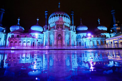 Brighton's Royal Pavilion at Dusk