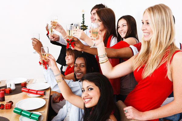 Christmas party in Brighton