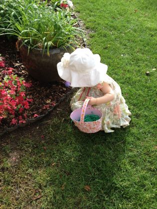 easter egg hunting