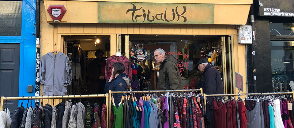 Tribal UK shopping in the North Laines