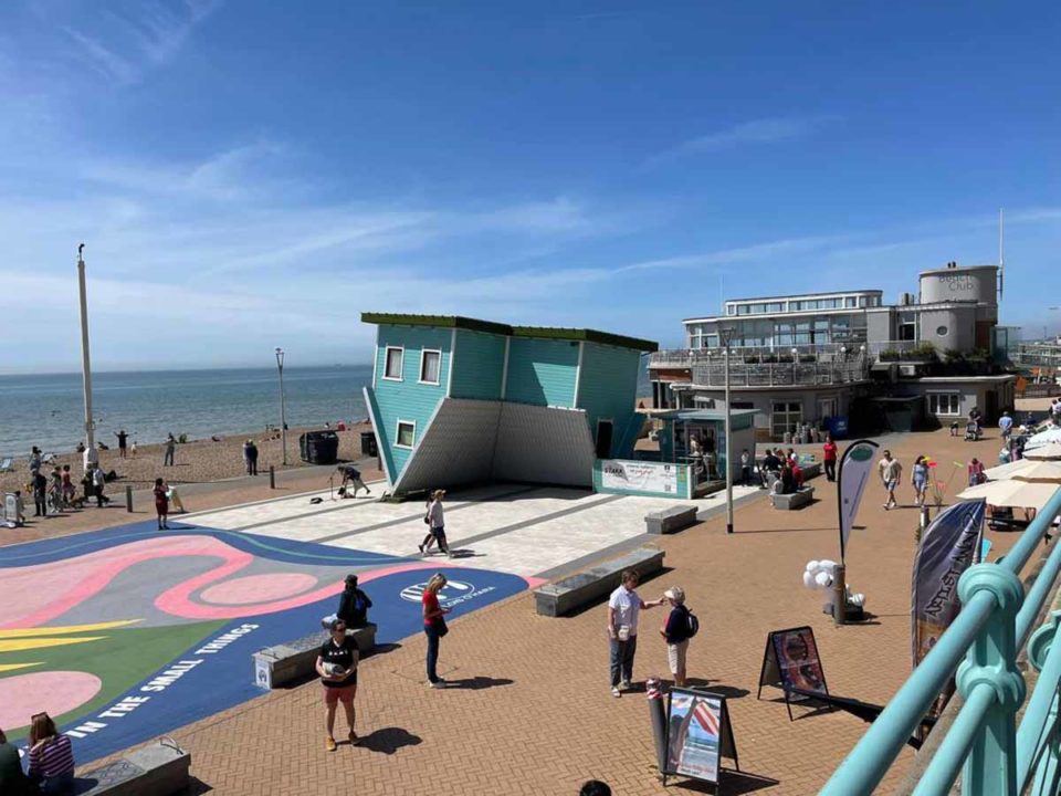 Brighton Seafront - Upside Down House