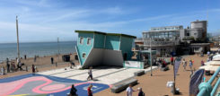 Brighton's Seafront Upside Down House